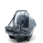 Baby Safety Seat Rain Cover Transparent Eva Baby Stroller Carriage Rain Cover Du