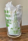 1939 Golden Gate Expo Tower Of The Sun San Francisco Bay Glass Souvenir   6 Oz 