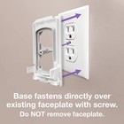 Dreambaby Dual Fit Outlet Cover Box - Baby Safety Outlet Cover For Standard     