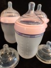  Comotomo Baby Bottle Pink 8 Ounce 3 Count 