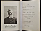 1890 Antique Civil War History First Regiment New Hampshire Volunteers Genealogy
