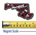 Maryland Premium State Magnet By Classic Magnets  3 7  X 2 1 