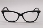 New Swarovski Sk 5441 001 Black Gold Crystals Authentic Frames Eyeglasses 55-15