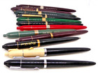 Eversharp Vintage 1950 s Push Button Ball Pens--lot Of 12-