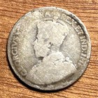   1918 George V Canada 25 Cents 92 5  Sterling Silver Quarter  