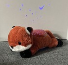 Cloud B Classic Twilight Red Fox Night Light Colorful Stars Plush Works