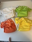Charlie Banana Baby Washable Reusable Cloth Diapers One-size - Lot Of 4