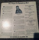 Vintage The Organ In Symphony Hall Great Cathedral Music Vol  1  12  Record 