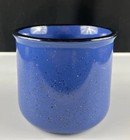 Marlboro Unlimited Blue Speckled Campfire Coffee Cup Ceramic Mug Vintage 90s