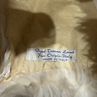 Vintage 80s 90s Dyed Tuscan Lamb Skin Fur Hood Trapper Hat Pom Poms