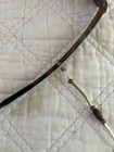 Set Of 4 Brown  Wood   Silve Beaded Eyeglass Cord Strap Holders For Glasses 