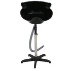Portable Shampoo Bowl Height Adjustable Hair Wash Sink W  Drain Hose For Salon 