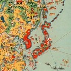 Large Vintage Japanese World Map By Keizo Shimada Of Japan Circa 1933 24x36