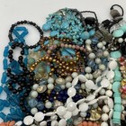 5  Pounds Vintage To Now Wear Beaded Craft Repair Junk Drawer Jewelry Lot B