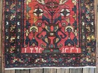 Antique Oriental Persiene Tribal Hand Knotted Rug Runner 9 9 X 3 2 Signed Dated