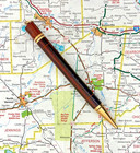 Vintage Conklin Endura Bchr Mechanical Pencil W  Gold-filled Trim - Ring Top