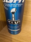 Bud Light Super Bowl Xlvi Empty Aluminum Beer Bottle Giants Patriots 2012