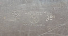 Vintage English Silver Mfg Corp Siver-plated Scalloped Fluted Bowl Tray - 11 5 