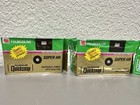 Vtg 1989 Set Of 3 Fujicolor Quicksnap Disposable 35mm Cameras W  Film Expired 
