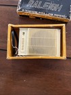 Vintage  raleigh  Am Transistor Pocket Radio  624 W  Original Box -  It Works 