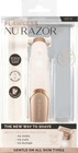 Nu Razor Finishing Touch Flawless 18k Gold Plated Built In Light Rechargeable