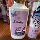 Bath   Body Works Butterfly 3pc Set Mist  Body Cream   Shower Gel