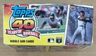 Empty 1991 Topps Wax Pack Box Willie Mcgee Eddie Murray Dale Murphy Dave Parker