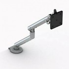 Cbs Colebrook Flo Arm W  Adjustable Vesa Monitor Mount Herman Miller Used Silver