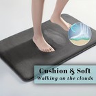 Luxury Thick Non Slip Bathroom Mat Absorbent Embroidered Shower Floor Rug Gift