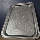 Silver Platter Tray Irvinware Made In Usa