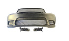 For Dodge Durango 2016-2020 Srt Style Front Bumper Cover Kit With Led Fog Lamps