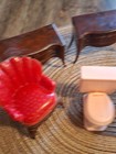 Renwal Dollhouse Furniture  Bulk Lot 10 Items