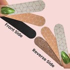 Set Of 18 Dual-sided Nail File Emery Board Heavy Medium   Fine Grit Cushioned 