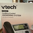 Vtech Corded Cordless Phone System Answering Machine And 1 Handset Cs6649