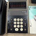 Sanyo Model Icc-802d Calculator Includes Case Power Supply In Original Paperwork