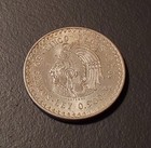 Mexico 1948 Cuauhtemoc Silver Coin Cinco Five 5 Pesos 30 Gramos 30g Ley 0 900