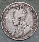 Canada 1918     925 Silver 25 Cent Coin   George V   99    Tracked Shipping