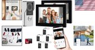 Smart Video Intercom System  Dual Touch Screens  Night Vision   Tuya App Control