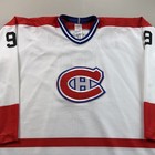 Vintage Montreal Canadiens Jersey Mens Large White Ccm Nhl Hockey  9 Usa 90s
