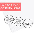   16x20 White Backing Board For Frames  Diy Projects  Photos  20 Pack 