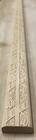 20 Feet Of 1-1 8  Wide Embossed Wood Moulding  5 Pieces 48  Long  Am-15