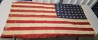 Vintage 48 Star U s  Flag Bull Dog Bunting Large 3 X 5 Ft W  Box