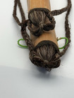 African Vondun Wand Doll Cowrie Voodoo Vodou Santeria