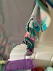 Nwt Aryeh Brightly Colored Florida Skort Multicolor Swirl Ruffle Xl 