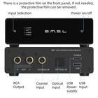 Smsl D1 Hi-res Audio Dac Rohm Bd34352ekv Chip Touch Control Rca Ouput