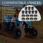 8pc Front A-arm Bushing   Cap Set For Polaris Rzr 170 Outlaw Sportsman 50 90 110