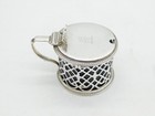 Victorian Sterling Silver Pierced Mustard Pot Antique 1845 London