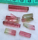 Nice Quality Beautiful Red Bi-color Tourmaline Clean Rough Faceted Grade 39 Cts