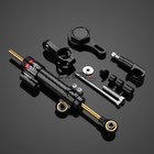 Short Carbon Steering Damper Bracket For Yzf-r1 Yzfr1 2002-2017 Yzfr6 2006-2020