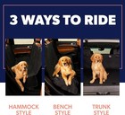 Dog Car Back Seat Cover Waterproof Nonslip Hammock W  Side Flaps For Suv Truck